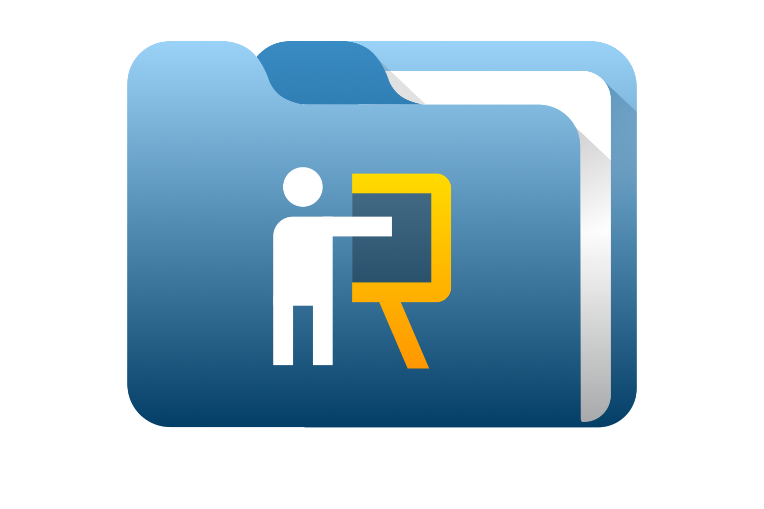 Polarion logo in folder