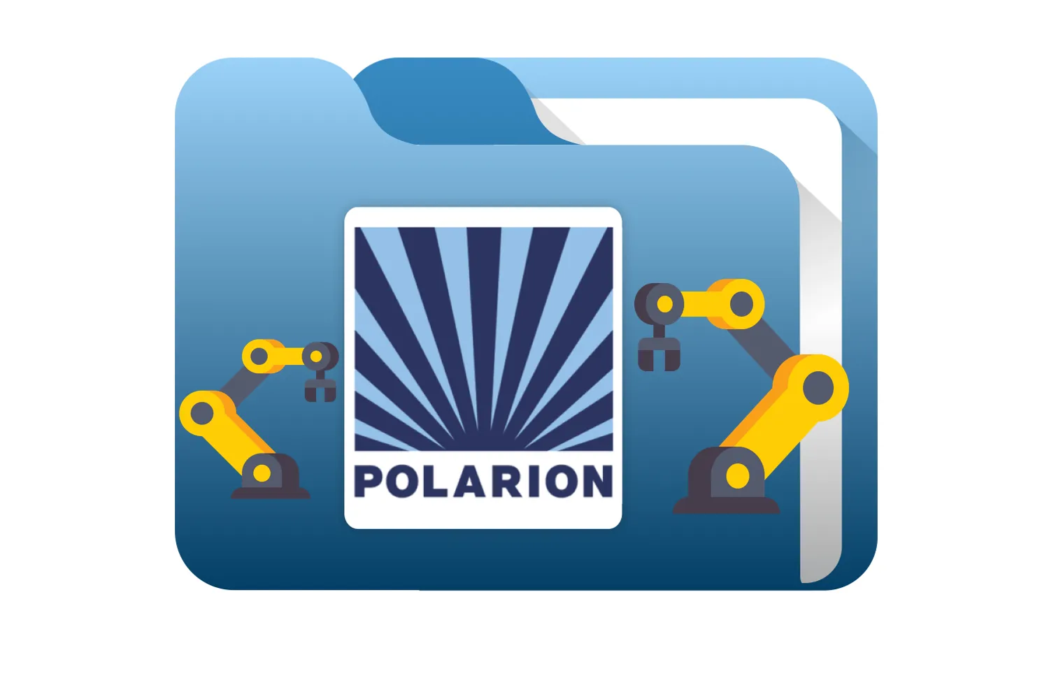 Polarion logo in folder